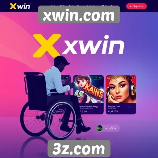 Acessibilidade e design do site xwin.com